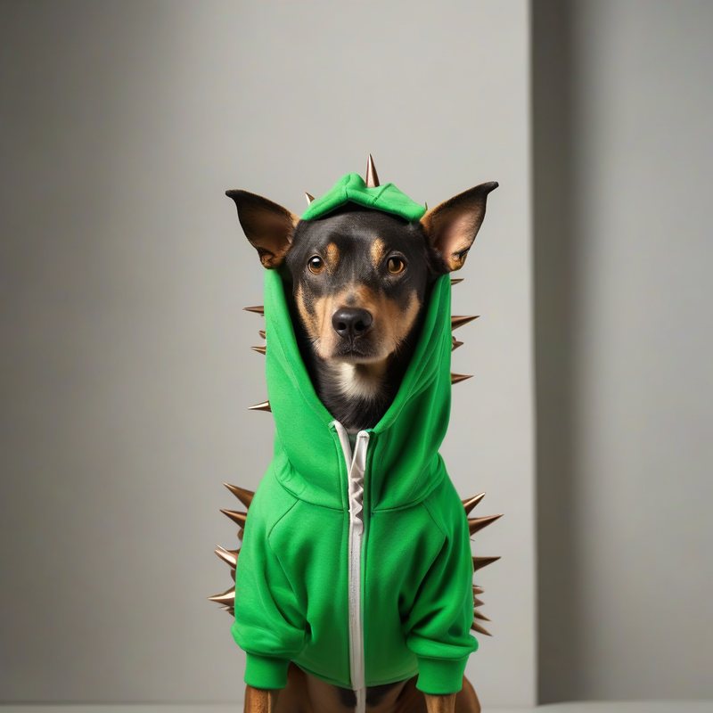 Dinosaur-hettegenser