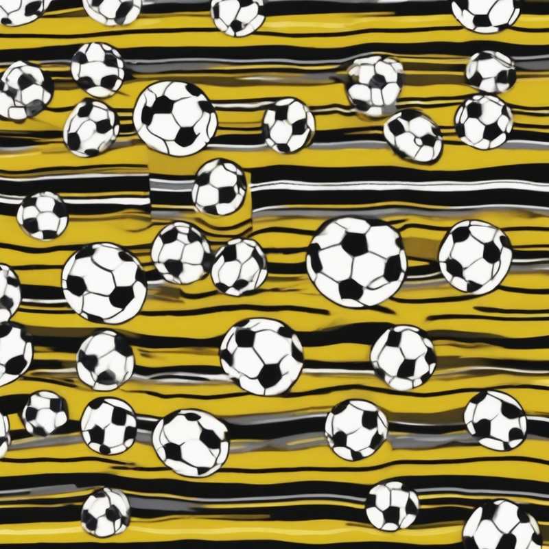 Valpeteppe «Supporter» gul/sort